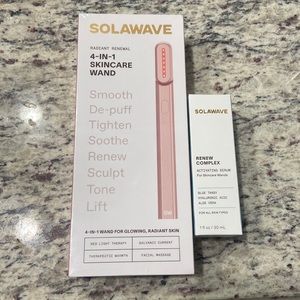 BNIB Solawave 4-in-1 Skincare Wand